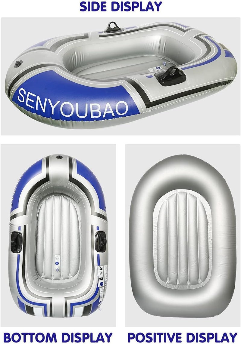 PLKO Inflatable Boat,Swimming Pool and Lake Inflatable Boat - Image 3